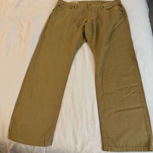 NEW NWT Levi's Women’s Levi's Middy Straight Jeans 33x30 Khaki